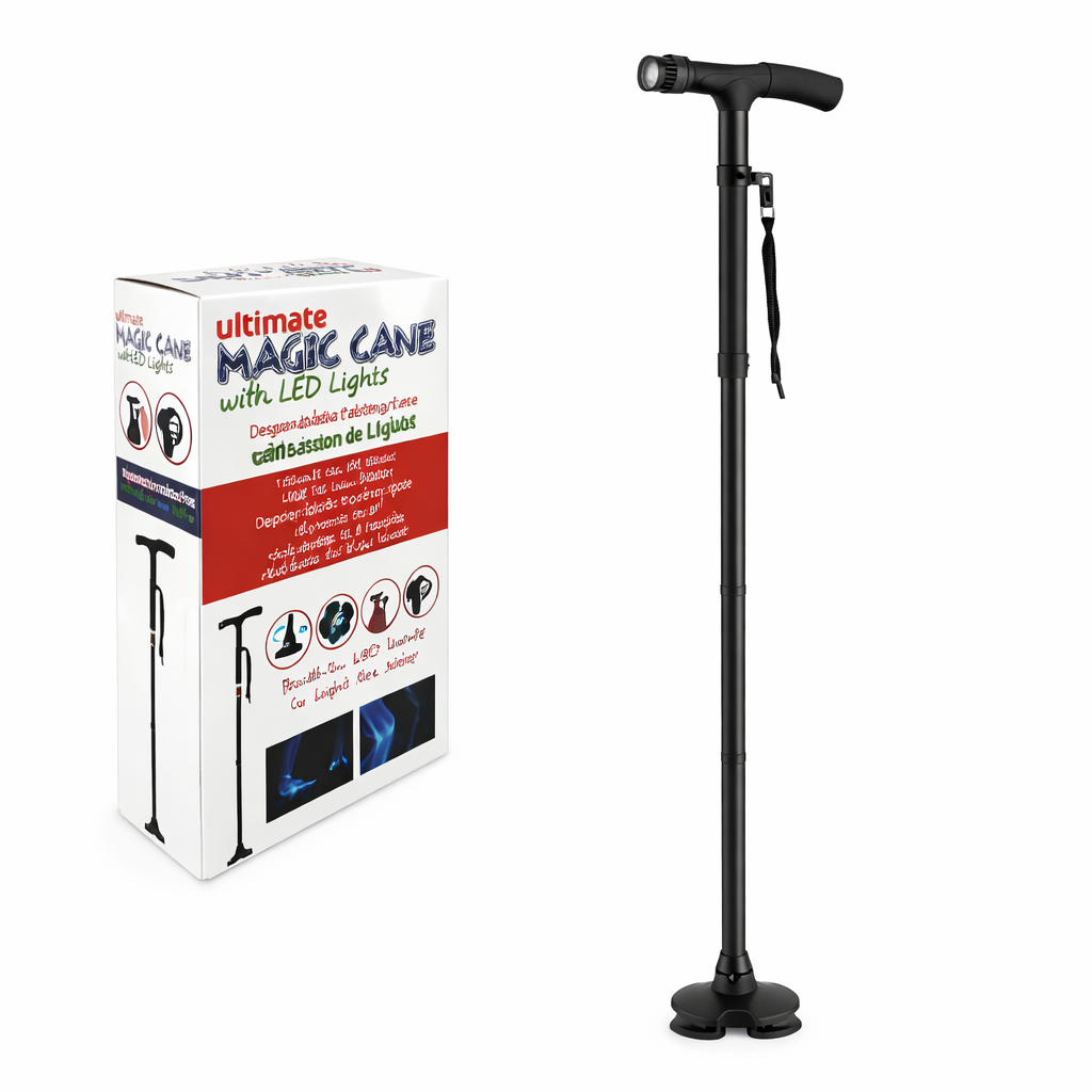 Bastón Plegable con Luz LED Winer